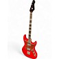 Used Hofner Galaxie Bass Red Electric Bass Guitar thumbnail