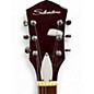 Used Silvertone 1423 Jupiter Metallic Candy Red Burst Solid Body Electric Guitar