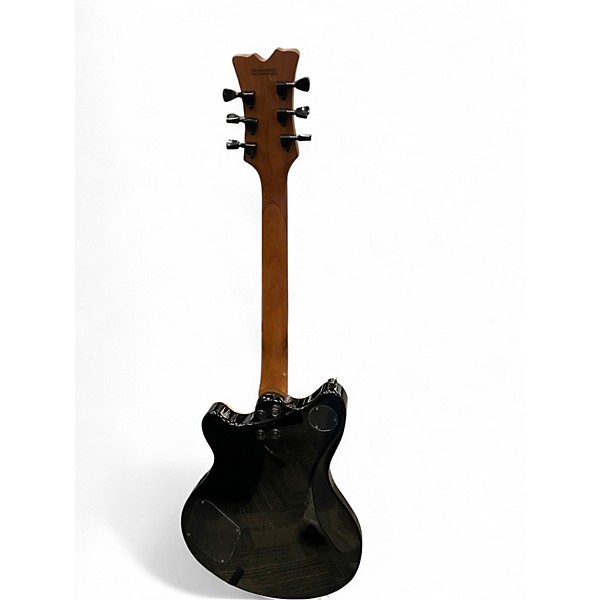 Used EVH sa-126 Black Hollow Body Electric Guitar