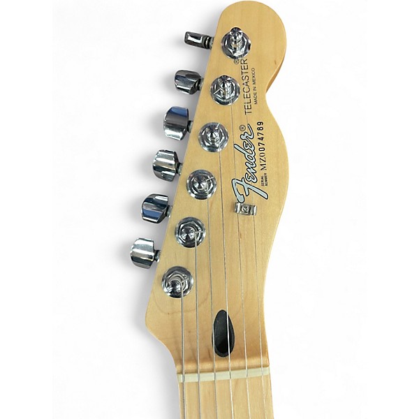 Used Fender Standard Telecaster Blue Solid Body Electric Guitar