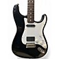 Vintage 1980s Fernandes doublecut Black Solid Body Electric Guitar