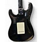 Vintage 1980s Fernandes doublecut Black Solid Body Electric Guitar