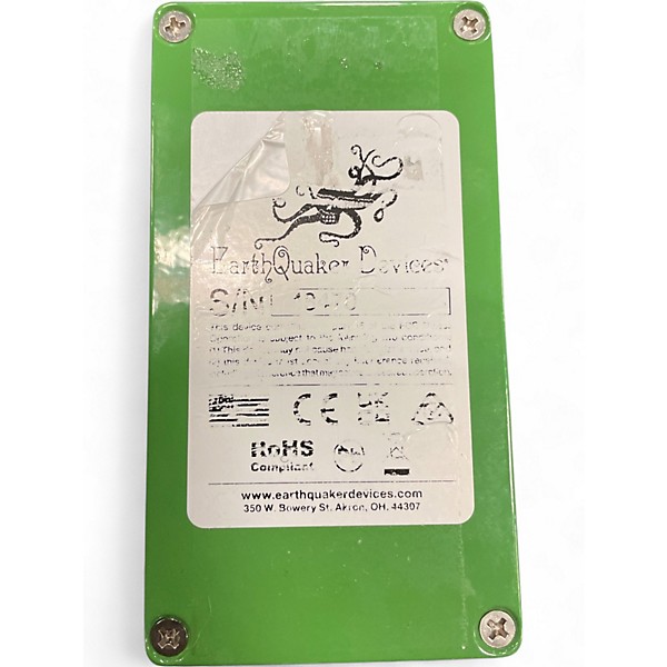 Used EarthQuaker Devices Plumes Small Signal Shredder Overdrive Effect Pedal