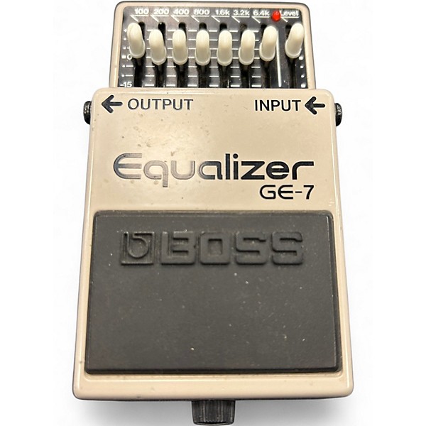 Used BOSS GE7 Equalizer Pedal