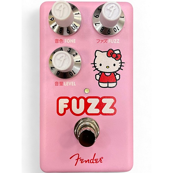 Used Fender HELLO KITTY FUZZ Effect Pedal