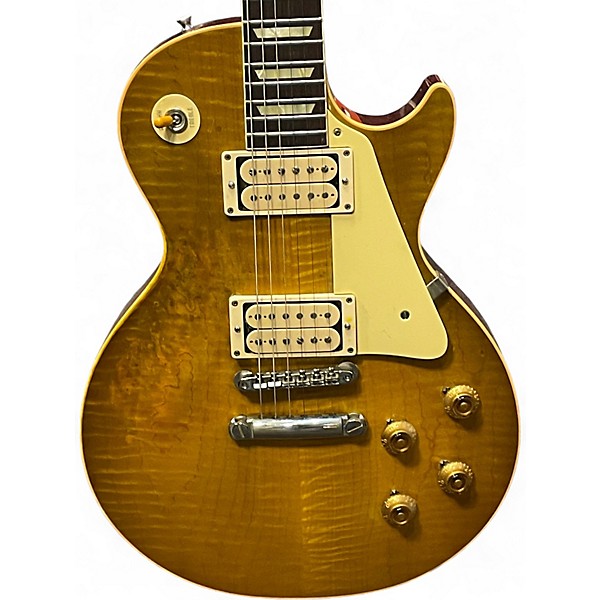 Used Gibson 1959 LES PAUL REISSUE VOS Lemonburst Solid Body Electric Guitar