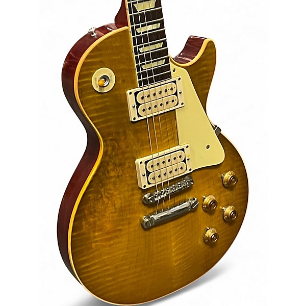 Used Gibson 1959 LES PAUL REISSUE VOS Lemonburst Solid Body Electric Guitar