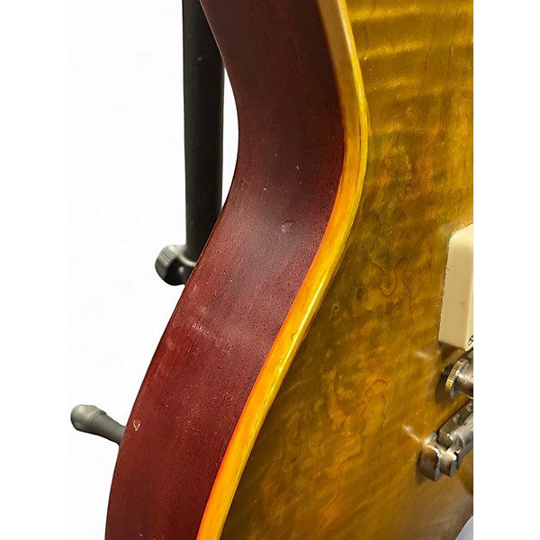 Used Gibson 1959 LES PAUL REISSUE VOS Lemonburst Solid Body Electric Guitar