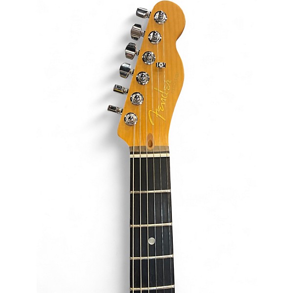 Used Fender American Ultra Telecaster Gold Solid Body Electric Guitar