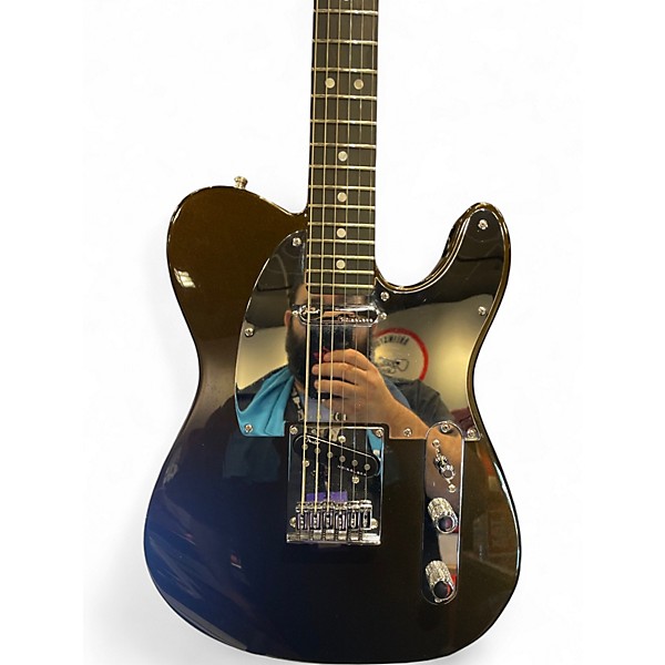 Used Fender American Ultra Telecaster Gold Solid Body Electric Guitar