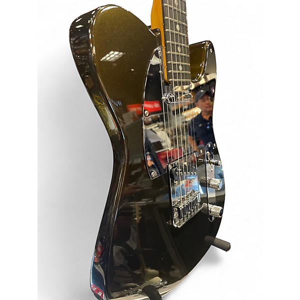 Used Fender American Ultra Telecaster Gold Solid Body Electric Guitar