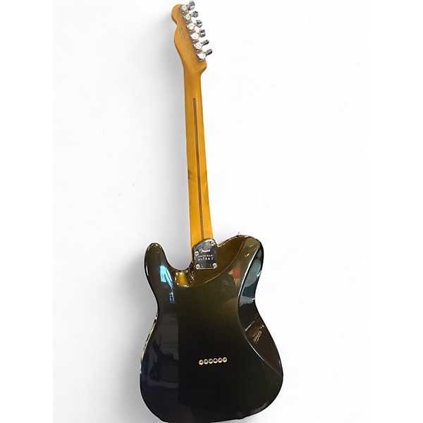 Used Fender American Ultra Telecaster Gold Solid Body Electric Guitar