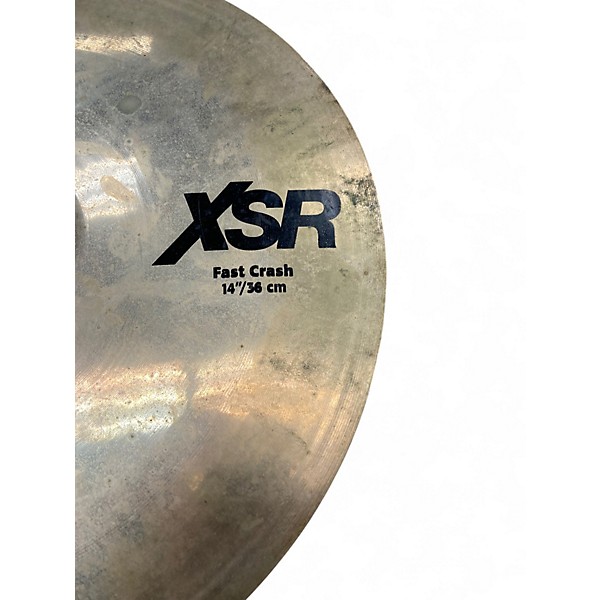 Used SABIAN 14in XSR FAST CRASH Cymbal