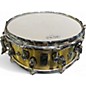 Used Mapex 14in Black Panther Metallion Metallic Gold Drum thumbnail