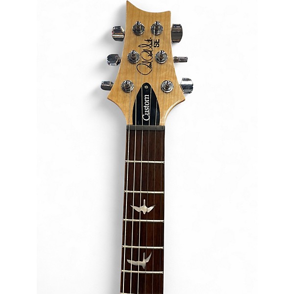 Used PRS SE Custom 22 Semi-Hollowbody Yellow Hollow Body Electric Guitar