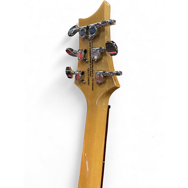 Used PRS SE Custom 22 Semi-Hollowbody Yellow Hollow Body Electric Guitar