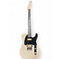 Used Fender GOLD FOIL TELECASTER White Solid Body Electric Guitar thumbnail