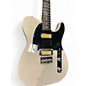 Used Fender GOLD FOIL TELECASTER White Solid Body Electric Guitar