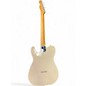 Used Fender GOLD FOIL TELECASTER White Solid Body Electric Guitar
