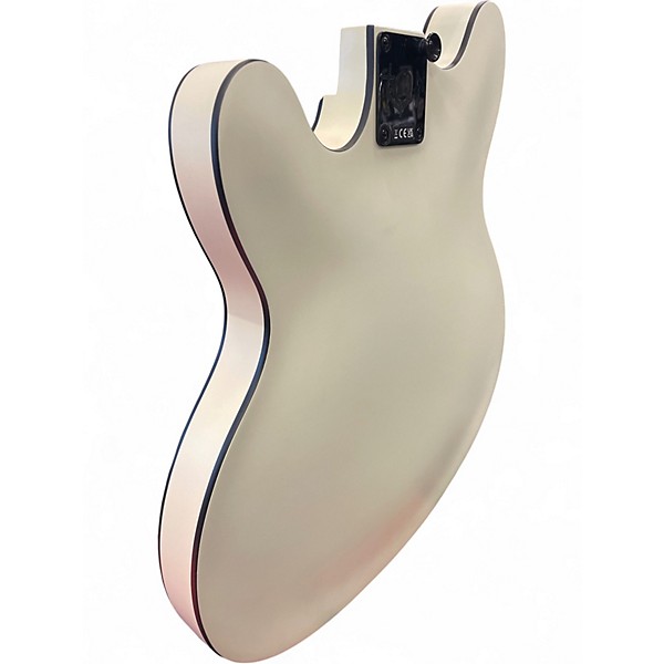 Used Fender TOM DELONGE STARCASTER White Hollow Body Electric Guitar
