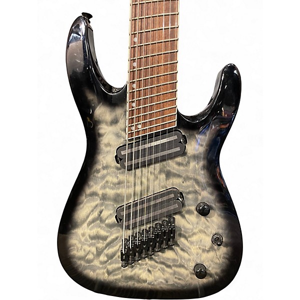 Used Jackson X SOLOIST SLATX8Q Trans Black Solid Body Electric Guitar