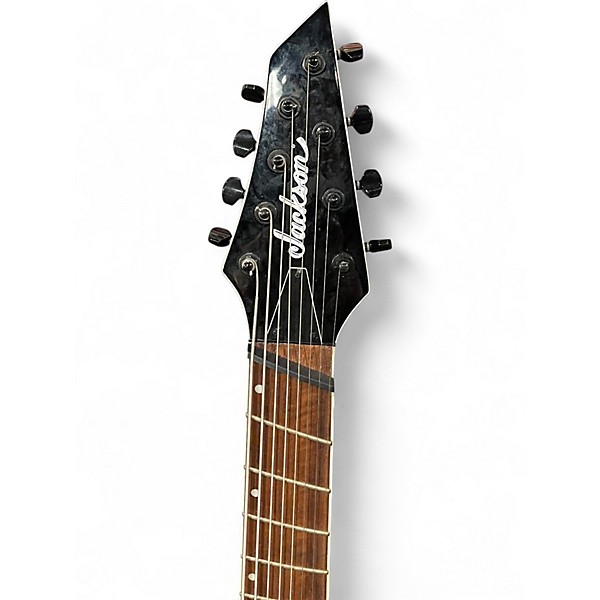 Used Jackson X SOLOIST SLATX8Q Trans Black Solid Body Electric Guitar