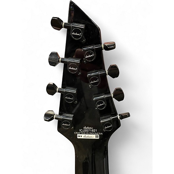 Used Jackson X SOLOIST SLATX8Q Trans Black Solid Body Electric Guitar