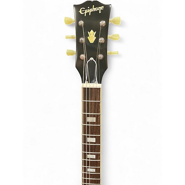 Used Epiphone 335 Inspired by gibson 2 Color Sunburst Hollow Body Electric Guitar