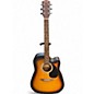 Used Fender FA-25CE Tobacco Sunburst Acoustic Electric Guitar thumbnail