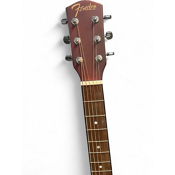 Used Fender FA-25CE Tobacco Sunburst Acoustic Electric Guitar