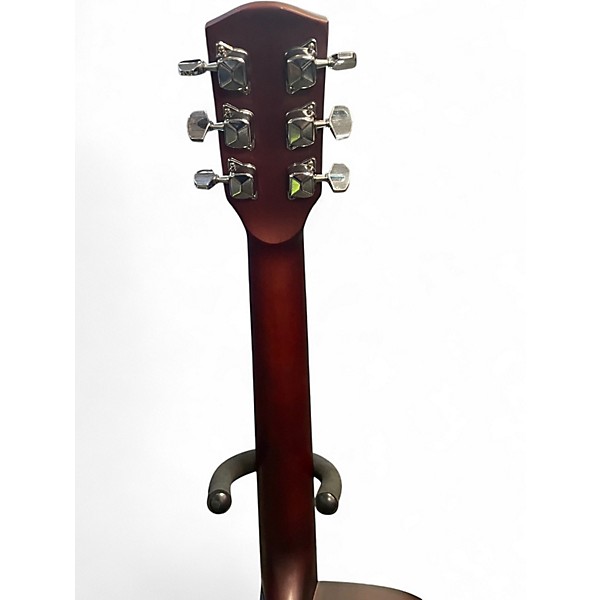 Used Fender FA-25CE Tobacco Sunburst Acoustic Electric Guitar