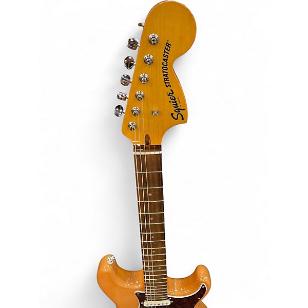 Used Squier CLASSIC VIBE 70'S STRATOCASTER Natural Solid Body Electric Guitar