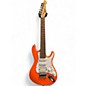 Used Mitchell TD100 Short Scale Orange Solid Body Electric Guitar thumbnail