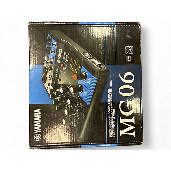 Used Yamaha MG06 Unpowered Mixer