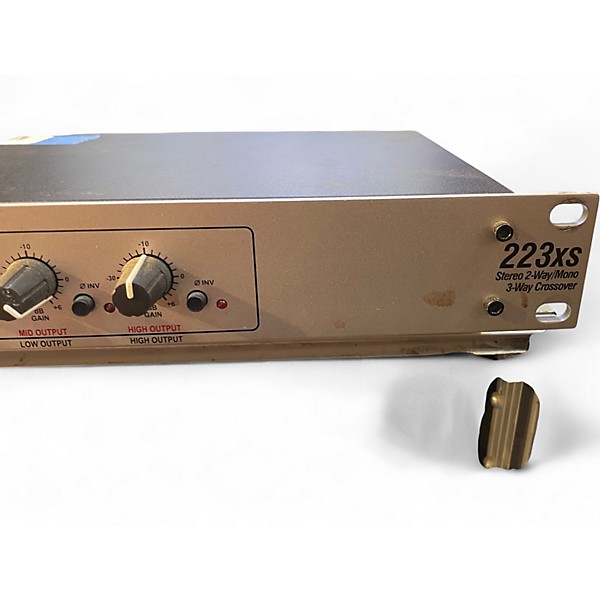 Used dbx 223XS Stereo 2-Way/Mono 3-Way Crossover
