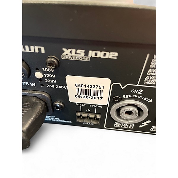 Used Crown XLS1002 2 Channel 350W Power Amp