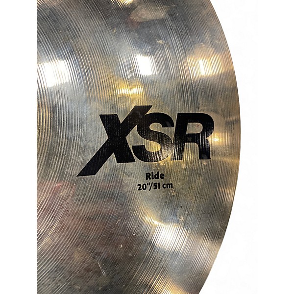 Used SABIAN 20in XSR RIDE Cymbal