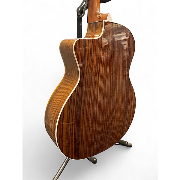 Used Taylor 214CE Deluxe Natural Acoustic Electric Guitar