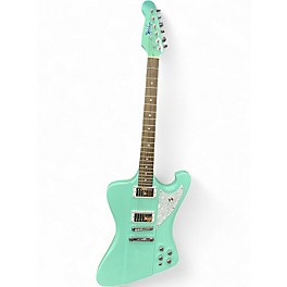 Used HardLuck Kings SPIDER Seafoam Green Solid Body Electric Guitar