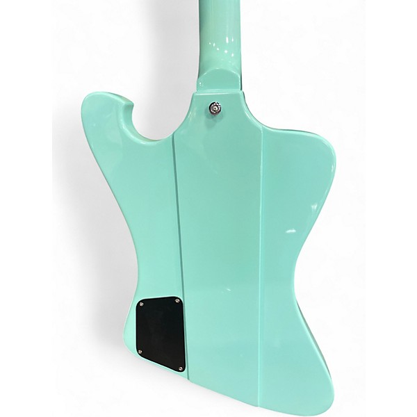 Used HardLuck Kings SPIDER Seafoam Green Solid Body Electric Guitar