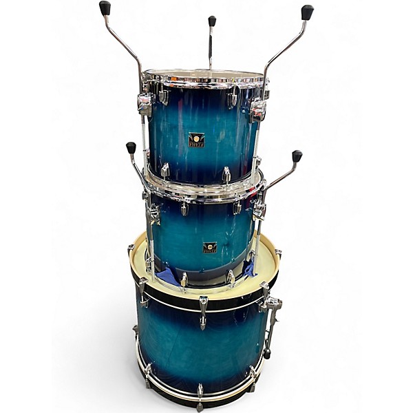 Used TAMA 6 Piece Superstar Classic Blue Burst Drum Kit