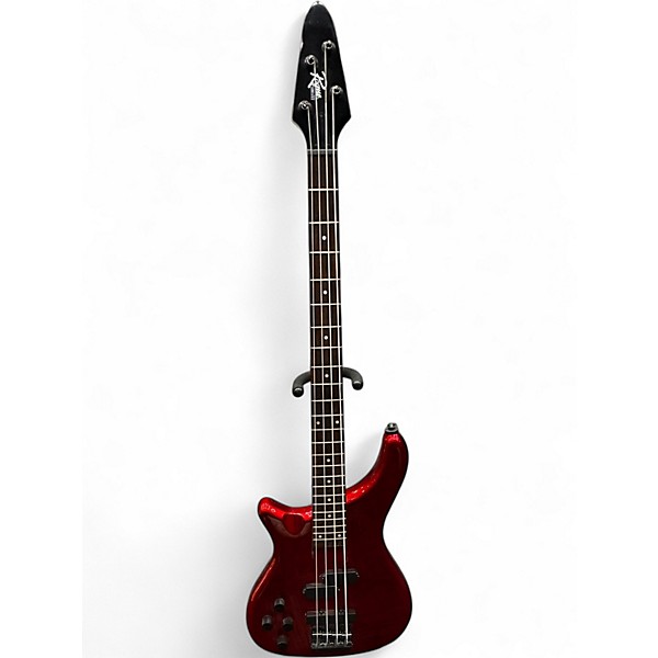 Used Rogue LX200B Series III LH Red Electric Bass Guitar