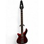 Used Rogue LX200B Series III LH Red Electric Bass Guitar thumbnail