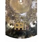Used MEINL 18in BYZANCE DUAL CRASH Cymbal