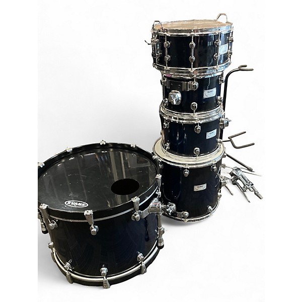 Used Mapex 5 Piece Saturn Pro Midnight Blue Drum Kit