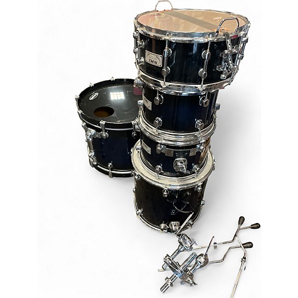 Used Mapex 5 Piece Saturn Pro Midnight Blue Drum Kit