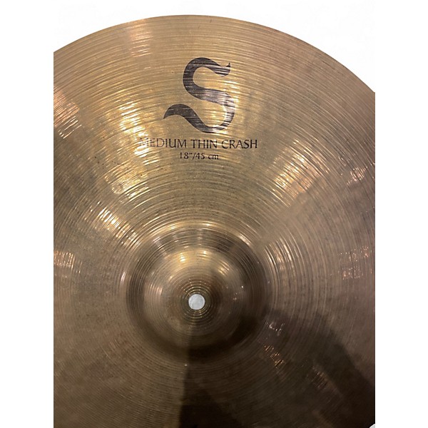 Used Zildjian 18in S Family Medium Thin Crash Cymbal