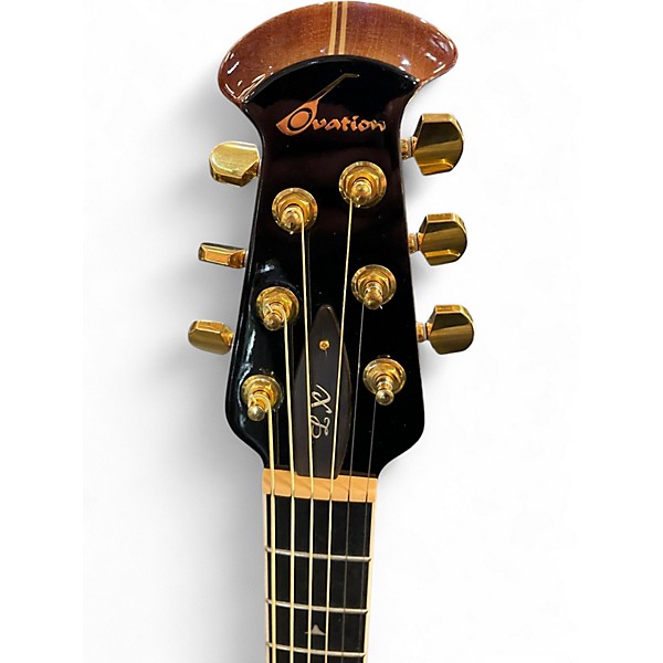 Used Ovation 1778LX Sunburst Acoustic Electric Guitar