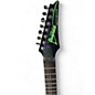 Used 2024 Ibanez UV70 Universe Steve Vai Signature 7 String Black Solid Body Electric Guitar