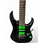 Used 2024 Ibanez UV70 Universe Steve Vai Signature 7 String Black Solid Body Electric Guitar